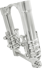 Load image into Gallery viewer, Arlen Ness Fork Legs - 49 mm - Chrome - For Factory Brake Caliper 120-011 - Back View