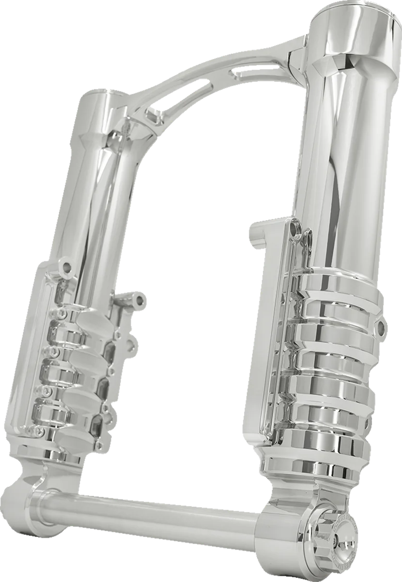 Arlen Ness Fork Legs - 49 mm - Chrome - For Factory Brake Caliper 120-011 - Additional View 5