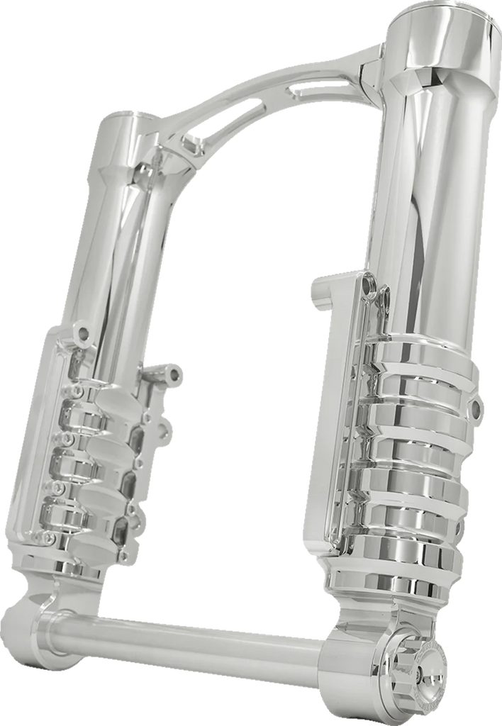Arlen Ness Fork Legs - 49 mm - Chrome - For Factory Brake Caliper 120-011 - Additional View 5