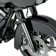 Load image into Gallery viewer, Arlen Ness Fork Legs - Black Anodized - Deep Cut - Dual Disc - '00-'07 FLT 06-513 - Side View