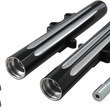 Load image into Gallery viewer, Arlen Ness Fork Legs - Black Anodized - Deep Cut - Dual Disc - '08-'13 FLT 06-511 - Main Product View