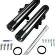Load image into Gallery viewer, Arlen Ness Fork Legs - Black Anodized - Deep Cut - Dual Disc 40-512 - Main Product View