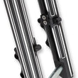 Load image into Gallery viewer, Arlen Ness Fork Legs - Black Anodized - Hot Legs - Custom Single Disc - 10-Gauge 40-521 - Main Product View