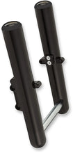 Load image into Gallery viewer, Arlen Ness Fork Legs - Black Anodized - Hot Legs - Custom Single Disc - Smooth - '00-'07 06-523 - Main Product View