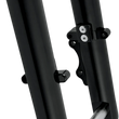 Load image into Gallery viewer, Arlen Ness Fork Legs - Black Anodized - Smooth - Dual Disc - '08-'13 FLT 06-502 - Main Product View