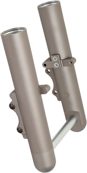 Arlen Ness Fork Legs - Black - Deep Cut - Dual Disc 40-530