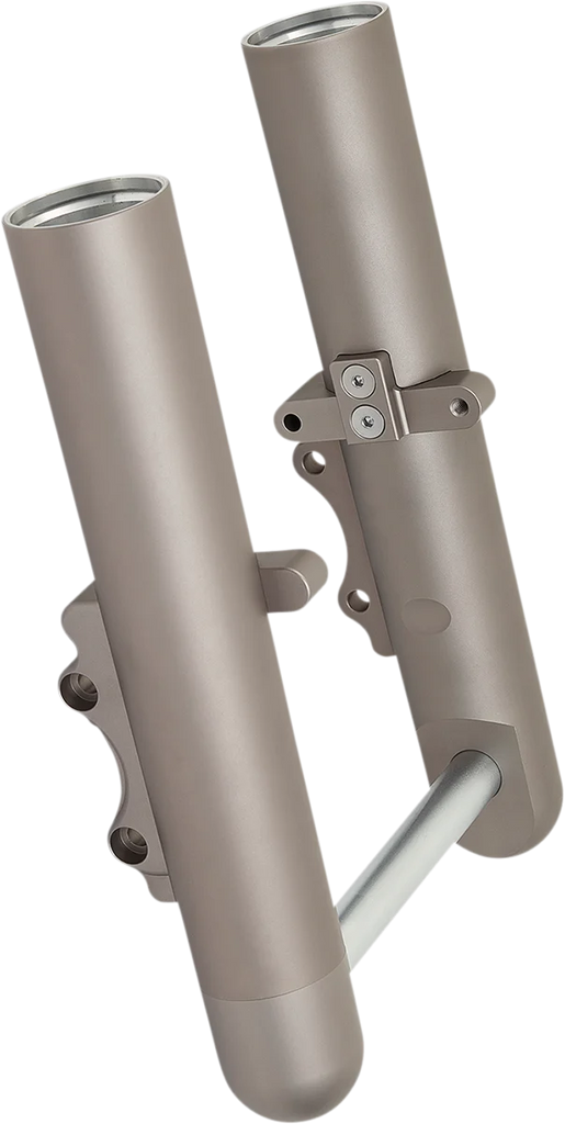 Arlen Ness Fork Legs - Black - Smooth - Single Disc 40-532
