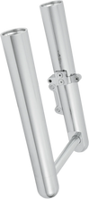 Load image into Gallery viewer, Arlen Ness Fork Legs - Chrome - Hot Legs - Custom Single Disc - Smooth - '07-'17 FLST 06-550 - Main Product View