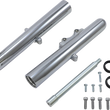 Load image into Gallery viewer, Arlen Ness Fork Legs - Chrome - Hot Legs - Custom Single Disc - Smooth - '08-'13 06-520 - Main Product View