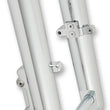 Load image into Gallery viewer, Arlen Ness Fork Legs - Chrome - Hot Legs - Custom Single Disc - Smooth - '08-'13 06-520 - Side View