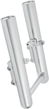 Load image into Gallery viewer, Arlen Ness Fork Legs - Chrome - Smooth - Dual Disc - '00-'07 FLT 06-503 - Main Product View