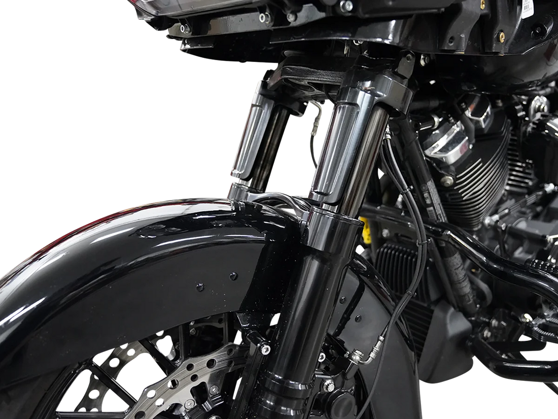 Arlen Ness Fork Tube - 49 mm - Black 121-001 - Installation View