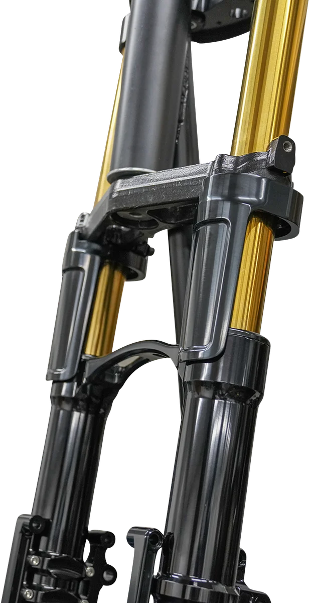 Arlen Ness Fork Tube - 49 mm - Gold 121-000 - Side View