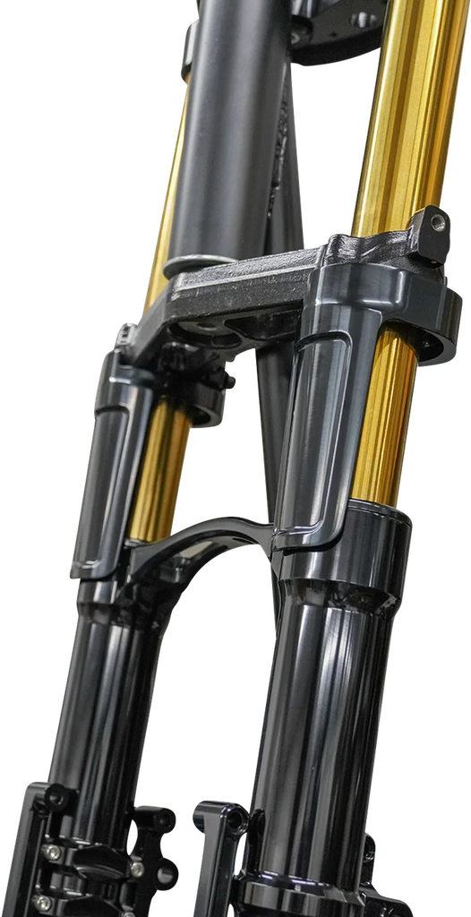 Arlen Ness Fork Tube - 49 mm - Gold 121-000 - Side View