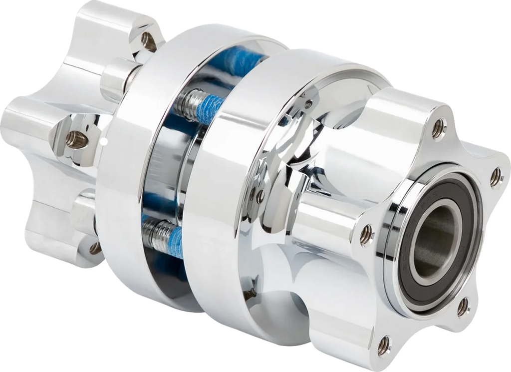 Arlen Ness Front Hub - Cartridge - Chrome - Kit fits Harley-Davidson Softail Low Rider S / ST / El Diablo - Main Product View