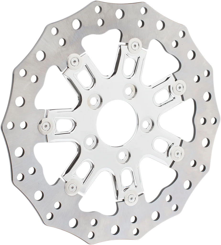 Arlen Ness Front Rotor - 7 Valve - 11.8" - Chrome 33-10302-202 - Main Product View