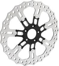 Load image into Gallery viewer, Arlen Ness Front Rotor - 7 Valve - 14" - Black 33-10301-203 - Main Product View