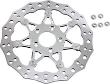 Load image into Gallery viewer, Arlen Ness Front Rotor - Procross - 11.8" - Chrome 33-10102-202 - Side View
