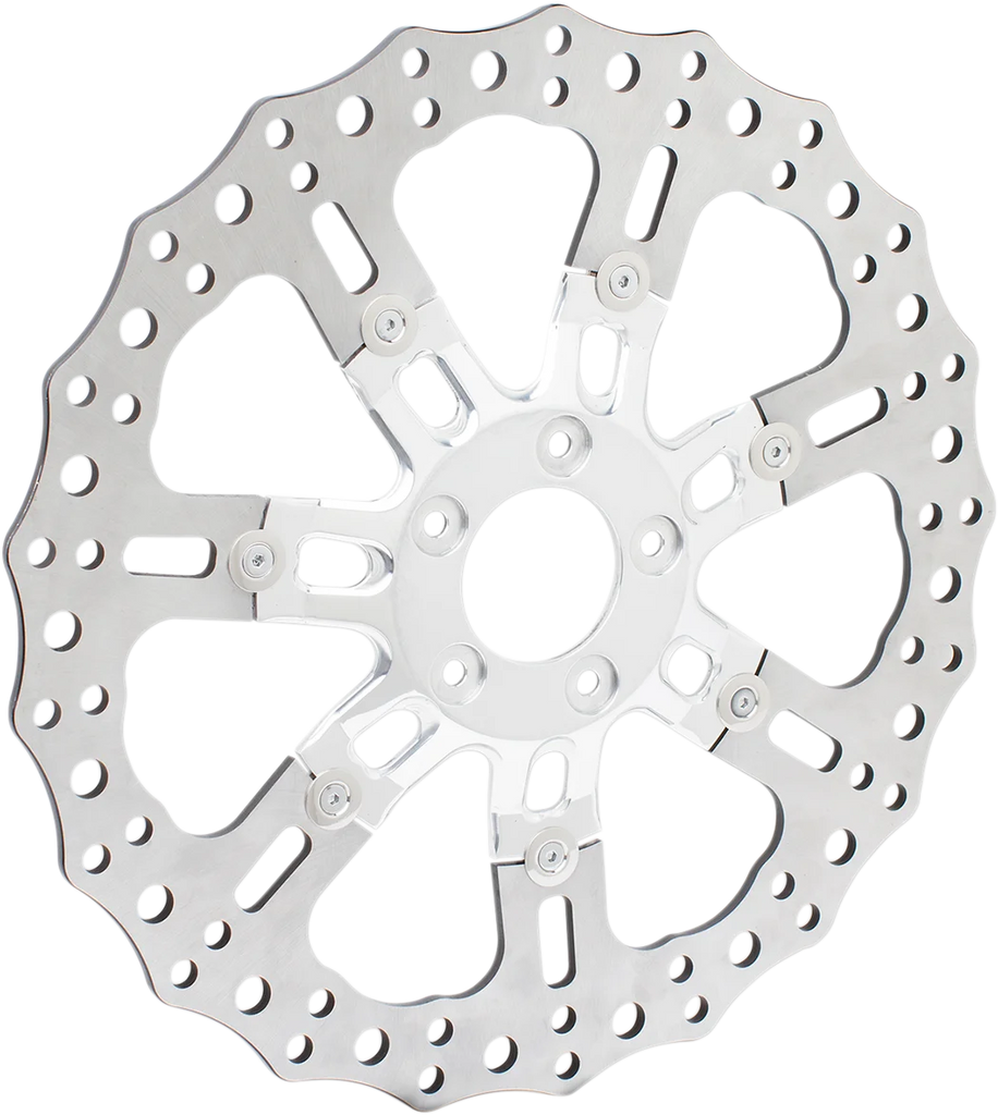 Arlen Ness Front Rotor - Procross - 11.8" - Chrome 33-10102-202 - Detail View