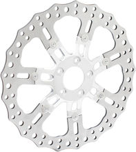 Load image into Gallery viewer, Arlen Ness Front Rotor - Procross - 14" - Chrome 33-10102-203 - Side View