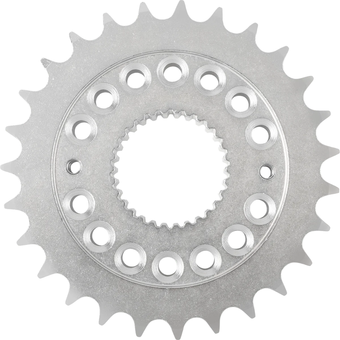 Arlen Ness Front Sprocket - 27 Tooth - Black fits Harley-Davidson FLT / FLH - Side View