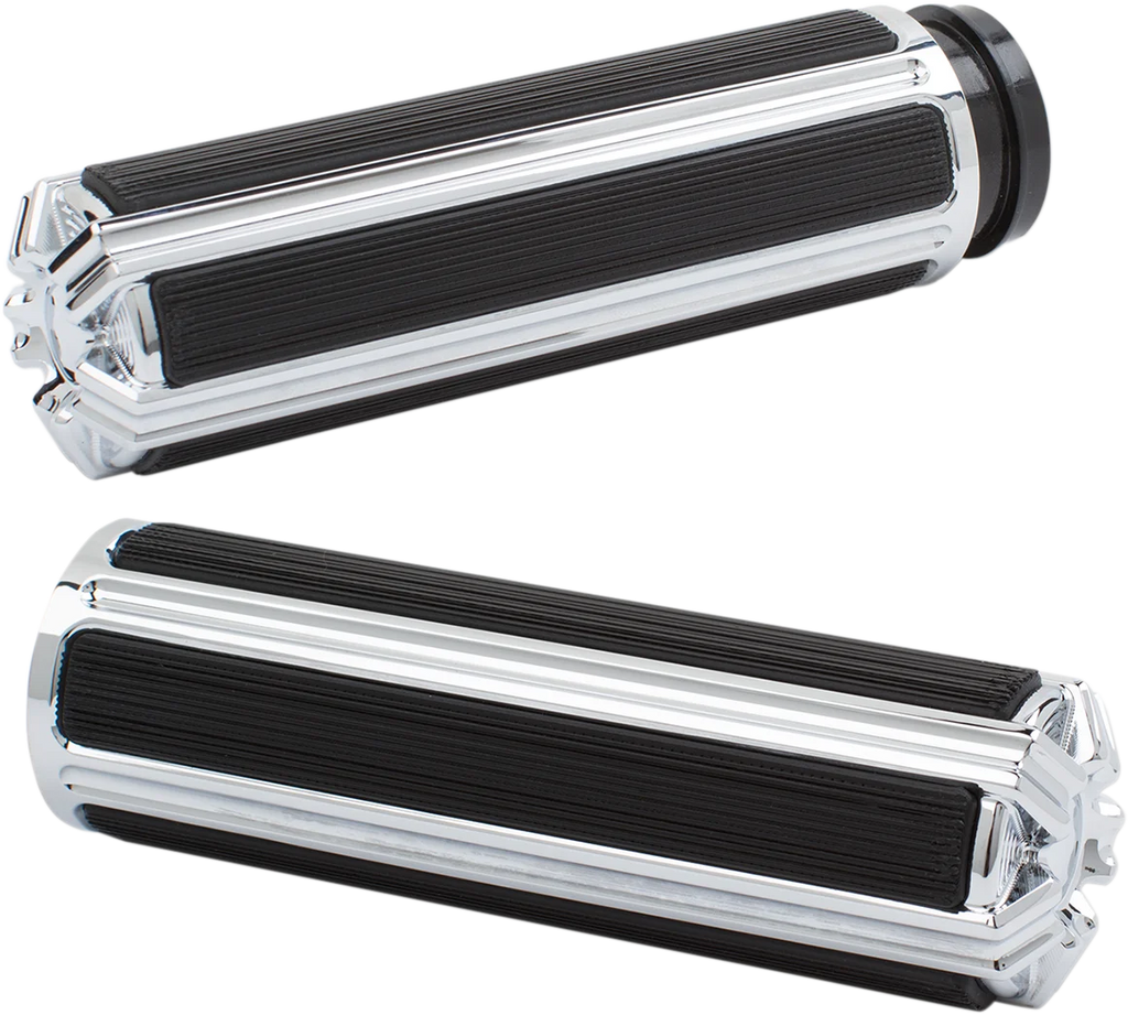 Arlen Ness Grips - 10-Gauge - Cable - Black 07-124 - Detail View