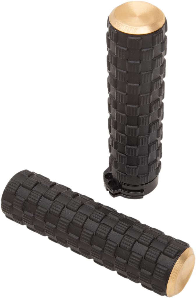 Arlen Ness Grips - Air Trax - Cable - Brass 07-354 - Main Product View