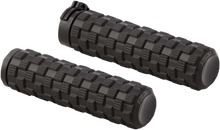 Load image into Gallery viewer, Arlen Ness Grips - Air Trax - TBW - Black 07-352 - Side View