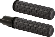 Load image into Gallery viewer, Arlen Ness Grips - Air Trax - TBW - Black 500-066 - Main Product View