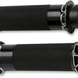 Load image into Gallery viewer, Arlen Ness Grips - Beveled - Cable - Black 07-331 - Main Product View
