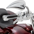 Load image into Gallery viewer, Arlen Ness Grips - Comfort - Deep Cut - TBW - Chrome 500-070 - Side View
