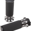 Load image into Gallery viewer, Arlen Ness Grips - Deep Cut - Cable - Black 07-317 - Main Product View
