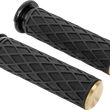 Load image into Gallery viewer, Arlen Ness Grips - Diamond - Cable - Brass 500-006 - Main Product View