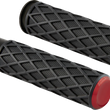 Load image into Gallery viewer, Arlen Ness Grips - Diamond - TBW - Red 500-061 - Main Product View