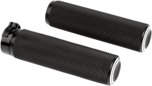 Load image into Gallery viewer, Arlen Ness Grips - Dual Ring - Cable - Black 07-308
