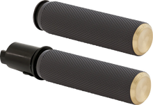Load image into Gallery viewer, Arlen Ness Grips - Knurled - TBW - Brass 500-052 - Main Product View