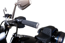 Load image into Gallery viewer, Arlen Ness Grips - Knurled - TBW - Titanium 07-348 - Side View
