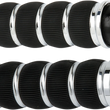 Load image into Gallery viewer, Arlen Ness Grips - Ring Leader - TBW - Black 07-315 - Side View