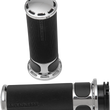 Load image into Gallery viewer, Arlen Ness Grips - Slot Track - Cable - Chrome 07-300 - Main Product View