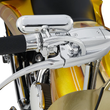 Load image into Gallery viewer, Arlen Ness Grips - Smoothie - TBW - Chrome 07-322 - Side View
