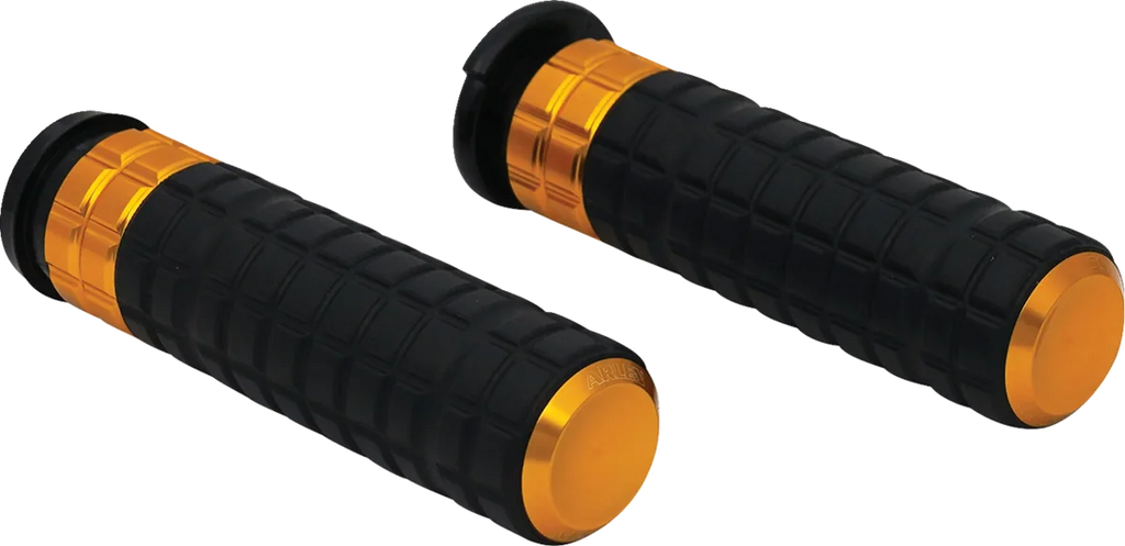 Arlen Ness Grips - SpeedLiner - Cable - Gold 500-018 - Main Product View