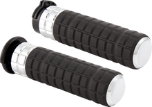 Load image into Gallery viewer, Arlen Ness Grips - SpeedLiner - TBW - Chrome 500-003 - Main Product View