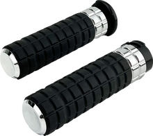 Load image into Gallery viewer, Arlen Ness Grips - SpeedLiner - TBW - Chrome 500-003 - Side View