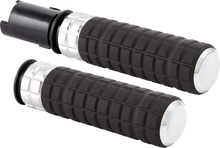 Load image into Gallery viewer, Arlen Ness Grips - SpeedLiner - TBW - Chrome 500-063 - Main Product View