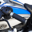 Load image into Gallery viewer, Arlen Ness Grips - SpeedLiner - TBW - Chrome 500-063 - Back View