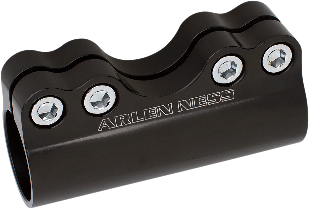 Arlen Ness Handlebar Clamp - Modular - Black 08-050