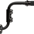 Load image into Gallery viewer, Arlen Ness Handlebar Clamp - Modular - Black 08-052 - Side View