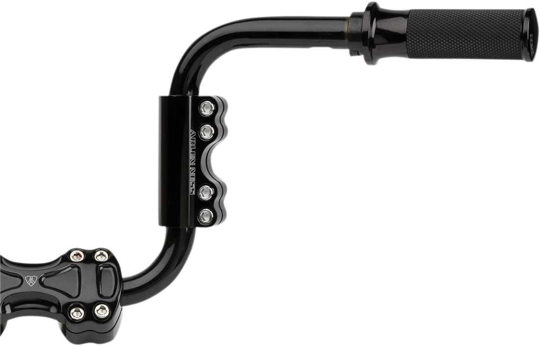 Arlen Ness Handlebar Clamp - Modular - Black 08-052 - Side View