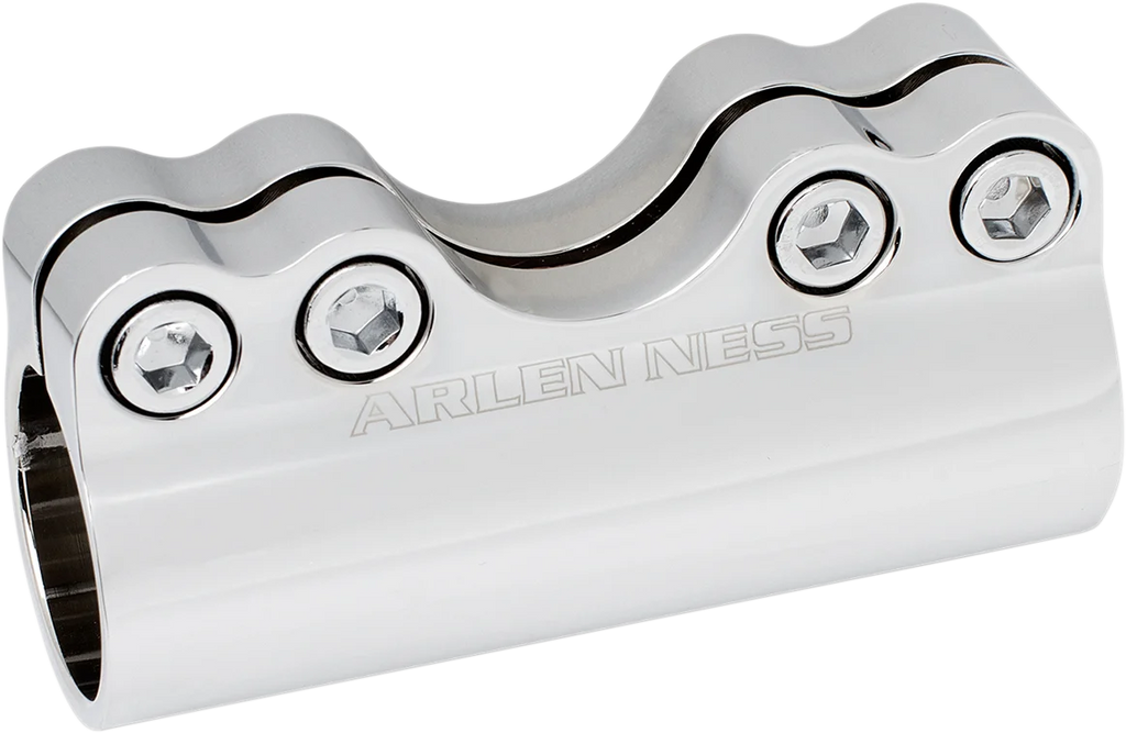 Arlen Ness Handlebar Clamp - Modular - Chrome 08-051 - Main Product View