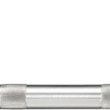 Load image into Gallery viewer, Arlen Ness Handlebar - MX Moto - Welded Raw Stainless Steel 520-044 - Side View